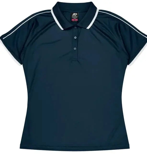 Aussie Pacific Double Bay Lady Polo Shirt 2322 Aussie Pacific NAVY/WHITE 6